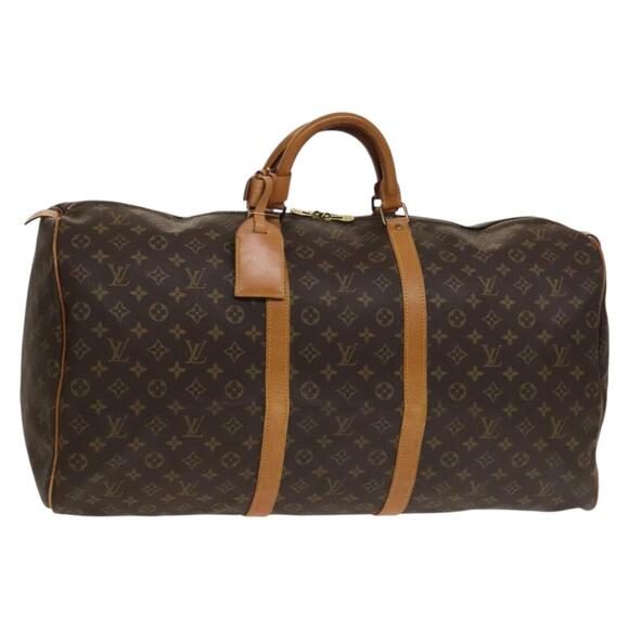 LOUIS VUITTON Monogram Keepall 60 Boston Bag M41422 - Picture 1 of 16
